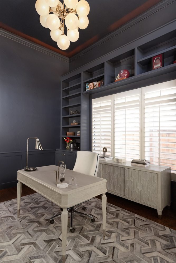 Home Office designed by Elle & Ivy Interiors, serving Fayetteville, Arkansas